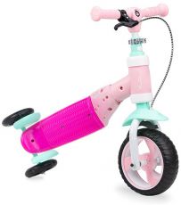 Самокат - біговел 2 в 1 MoMi Elios pink